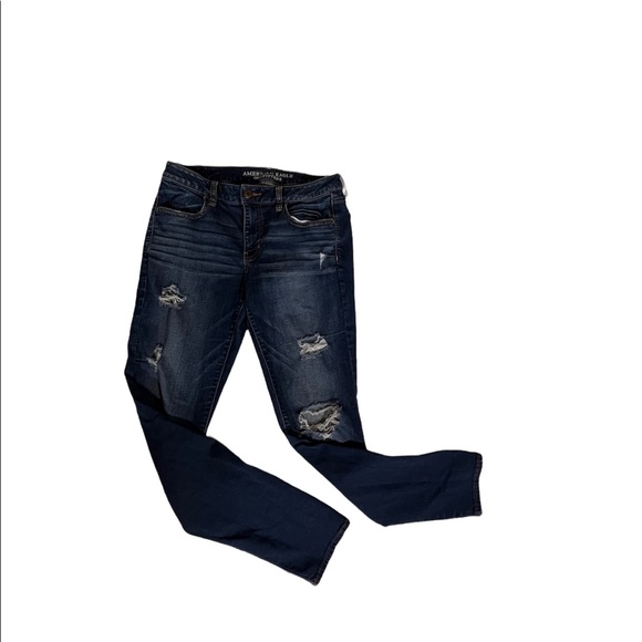 American Eagle Outfitters Denim - American Eagle Distressed Medium Wash Skinny Jean